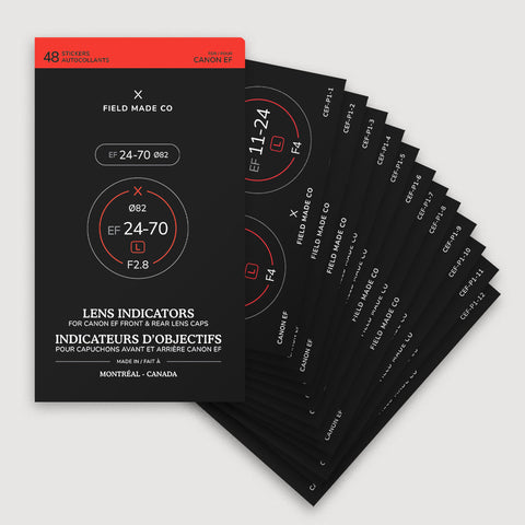 Lens Indicator Pack for Canon EF