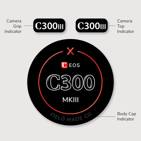 Camera Indicator for Canon EF Cinema EOS - Gloss