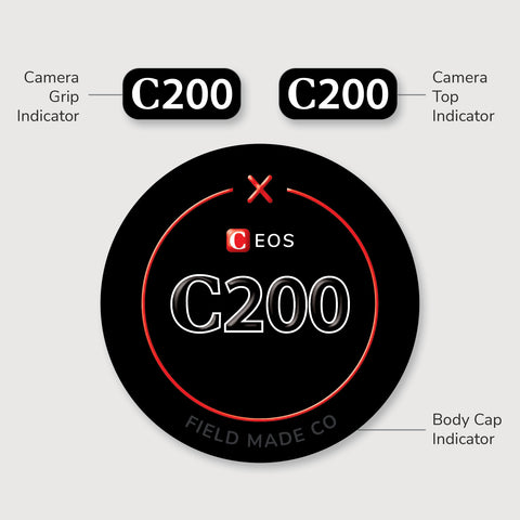 Camera Indicator for Canon EF Cinema EOS - Gloss