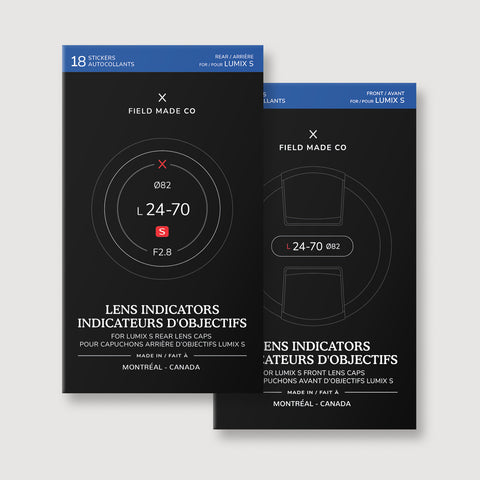 Packs d'indicateurs pour Lumix S