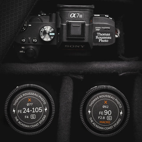 Indicateurs personnalisables pour caméras Sony FE & E