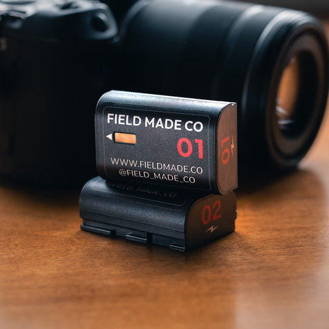 Étiquettes personnalisables pour batteries Canon LP-E6P