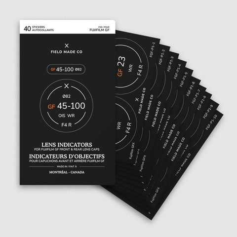 Lens Indicator Pack for Fujifilm GFX