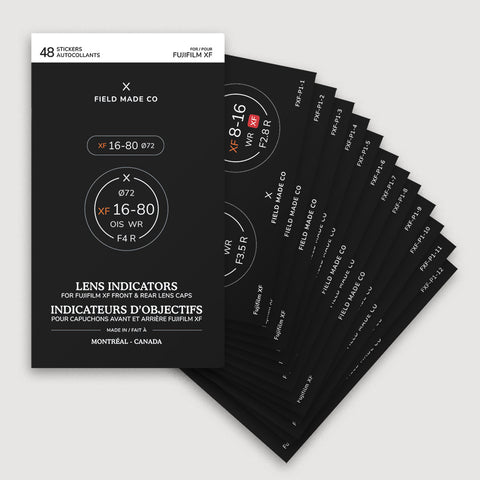 Lens Indicator Pack for Fujifilm XF