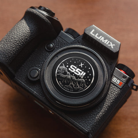Camera Indicator for Lumix S - Silver Foil