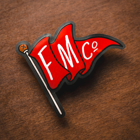 Field Made Co Flag Sticker