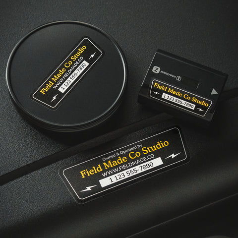 Customizable Gear ID Labels Set