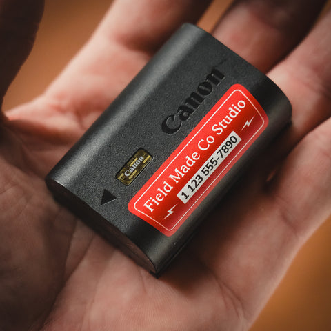 Extra Small Customizable Gear ID Labels