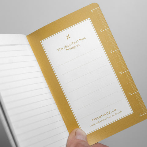 Pocket Memo Field Book - Black