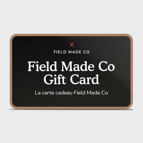 La carte cadeau numérique Field Made Co
