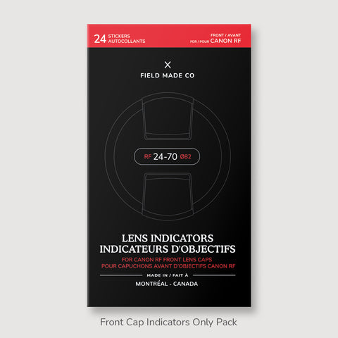 Pack d'indicateurs pour Canon RF
