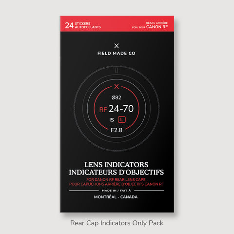 Pack d'indicateurs pour Canon RF