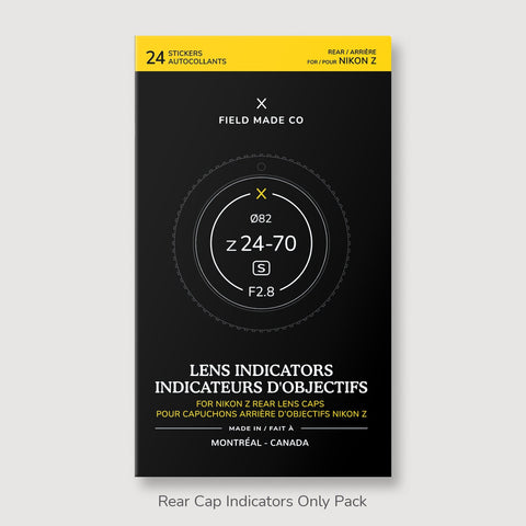 Lens Indicator Pack for Nikon Z