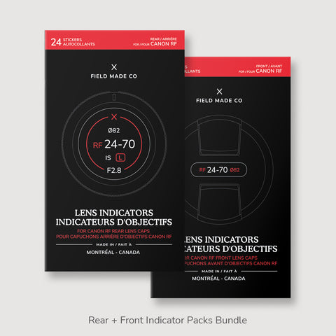 Pack d'indicateurs pour Canon RF