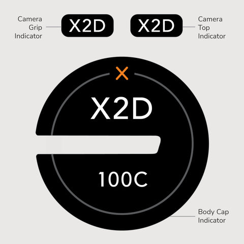 Indicateur caméra pour Hasselblad XCD - Classique