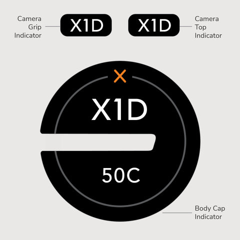 Indicateur caméra pour Hasselblad XCD - Classique