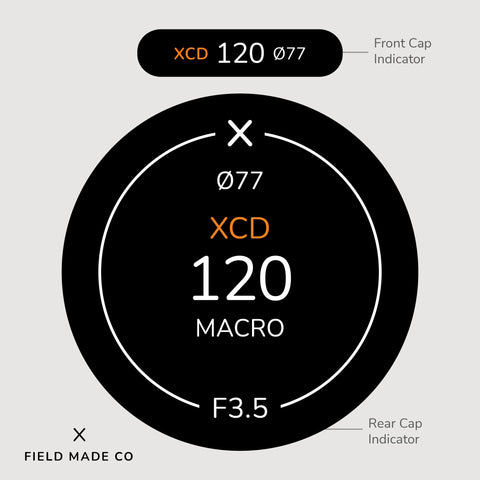 Indicateur d'objectif pour Fujifilm GFX Cinéma