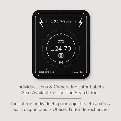 Lens Indicator Pack for Nikon Z