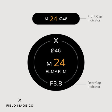 Indicateur d'objectif pour Leica M