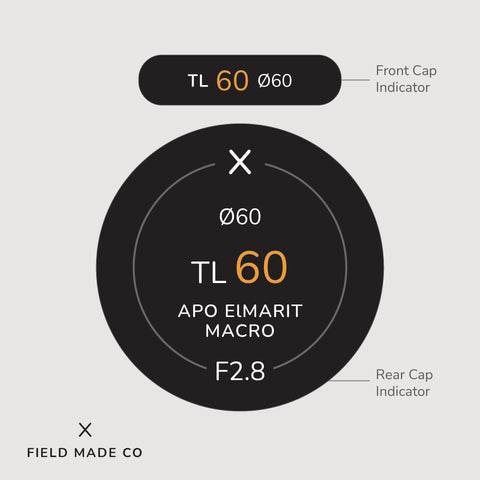 Indicateur d'objectif pour Leica TL