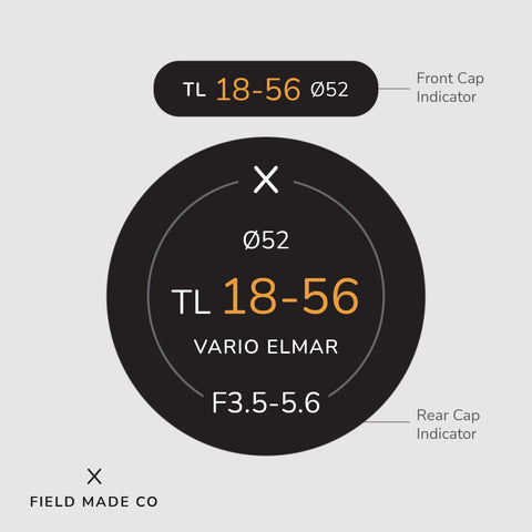Indicateur d'objectif pour Leica TL