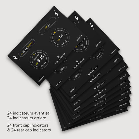 Lens Indicator Pack for Nikon FX