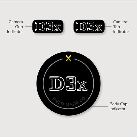 Camera Indicator for Nikon F - Gloss