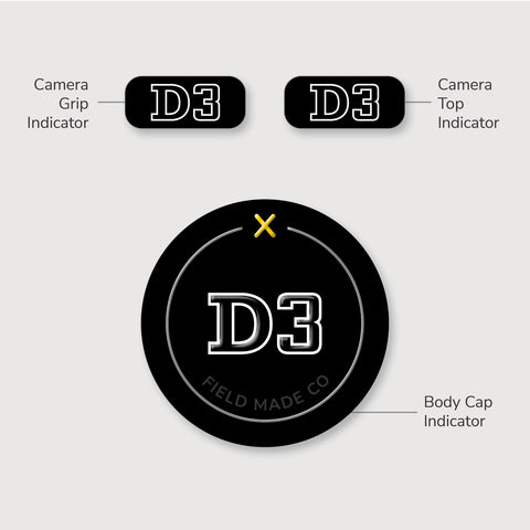Camera Indicator for Nikon F - Gloss