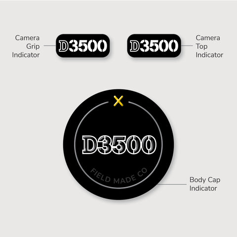 Camera Indicator for Nikon F - Gloss