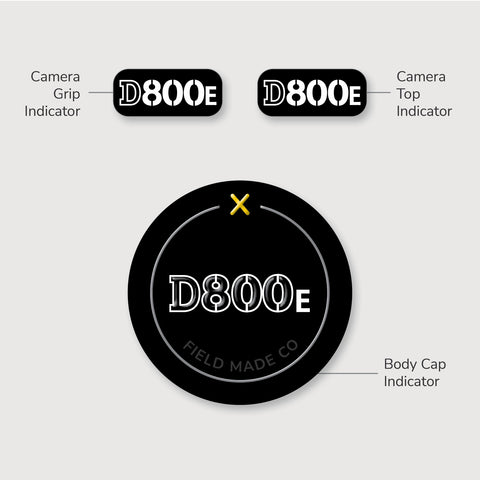 Camera Indicator for Nikon F - Gloss