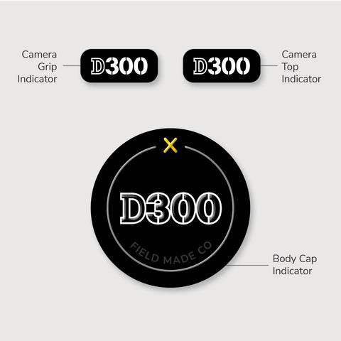 Camera Indicator for Nikon F - Gloss