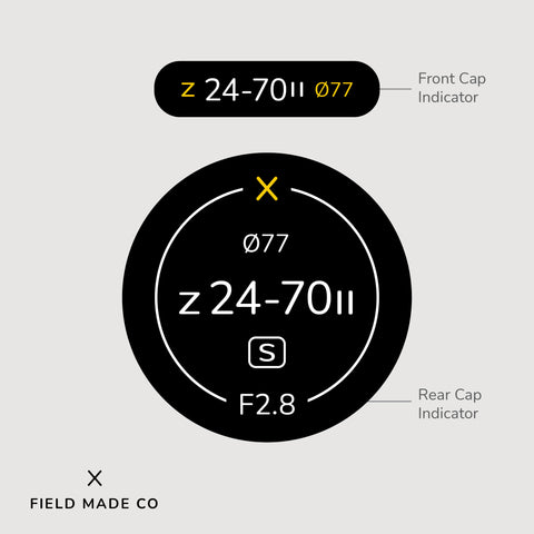 Indicateur d'objectif pour Nikon Z