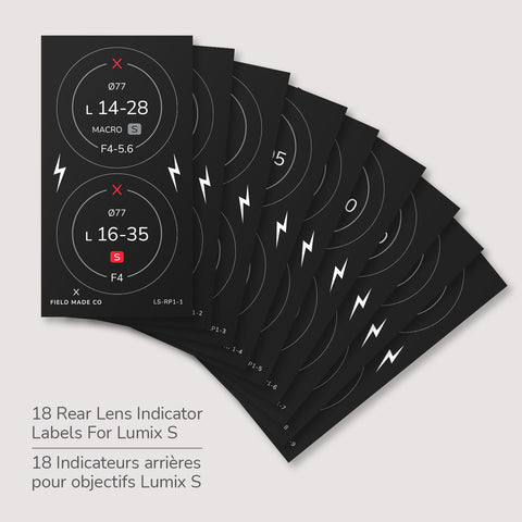 Lens Indicator Pack for Lumix S