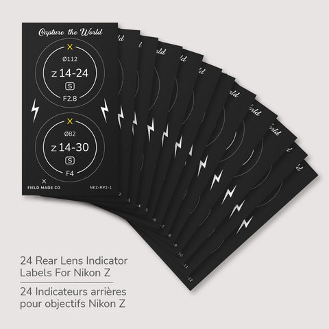 Lens Indicator Pack for Nikon Z