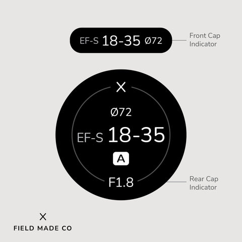 Indicateur d'objectif pour Sigma - Canon EF