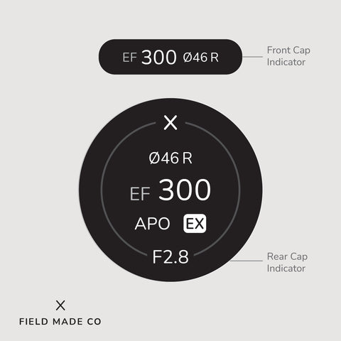 Indicateur d'objectif pour Sigma - Canon EF