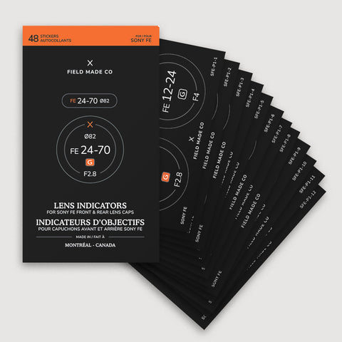 Pack d'indicateurs pour Sony FE