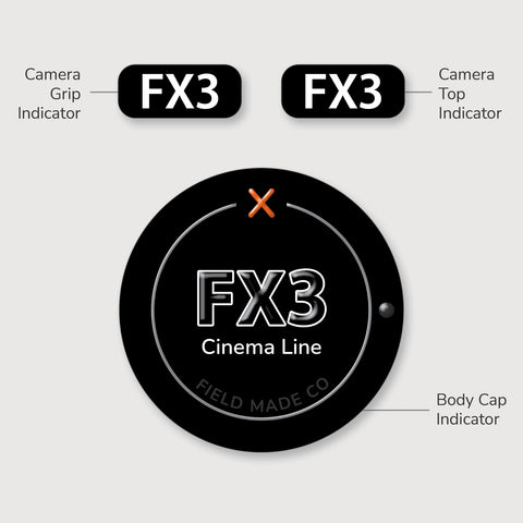 Indicateur caméra pour Sony Cinema Line