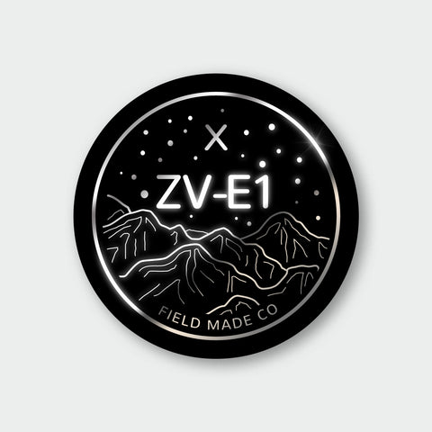 Camera Indicator for Sony E - Silver Foil