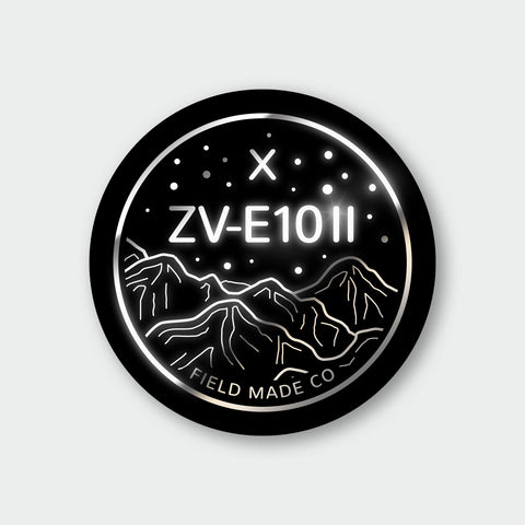 Camera Indicator for Sony E - Silver Foil
