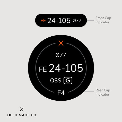 Indicateur d'objectif pour Sony FE