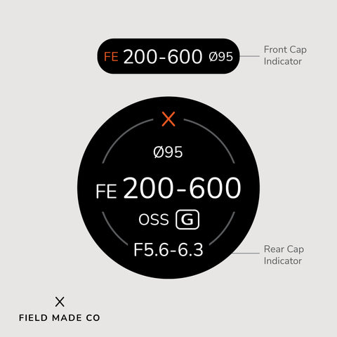 Indicateur d'objectif pour Sony FE