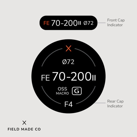 Indicateur d'objectif pour Sony FE