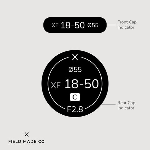 Indicateur d'objectif pour Sigma - Fujifilm XF