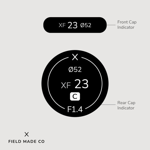 Indicateur d'objectif pour Sigma - Fujifilm XF