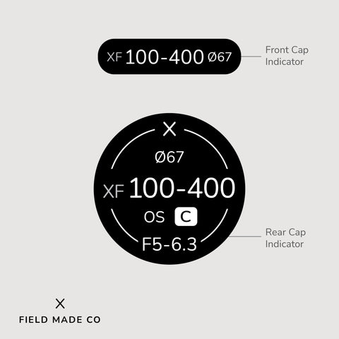 Indicateur d'objectif pour Sigma - Fujifilm XF
