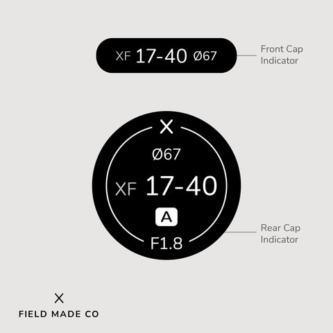 Indicateur d'objectif pour Sigma - Fujifilm XF