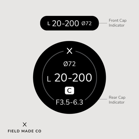 Indicateur d'objectif pour Sigma monture L
