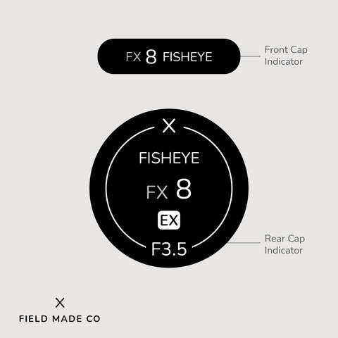 Indicateur d'objectif pour Sigma - Nikon F