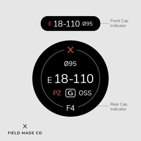 Lens Indicator for Sony E APS-C